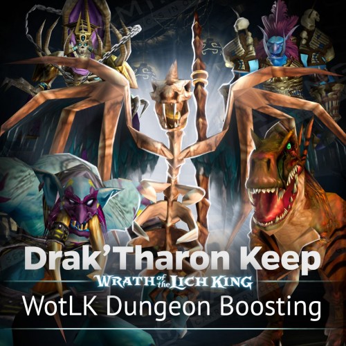 WotLK Drak'Tharon Keep Dungeon