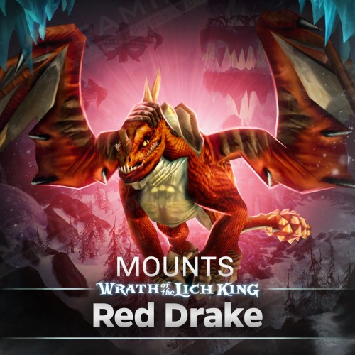 WotLK Red Drake Mount
