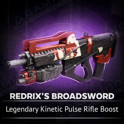 Redrix's Broadsword, Legendary Kinetic Pulse Rifle