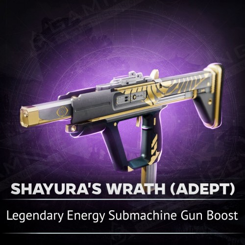 Shayura's Wrath, Adept Legendary Submachine Gun