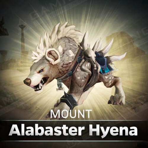 Alabaster Hyena