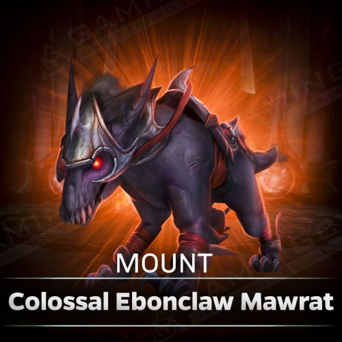 Colossal Ebonclaw Mawrat Mount