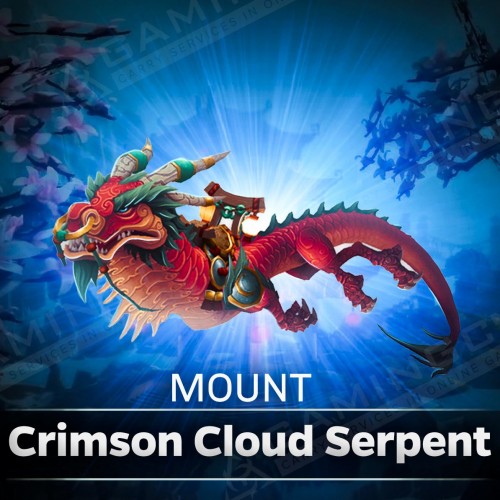 Crimson Cloud Serpent Mount
