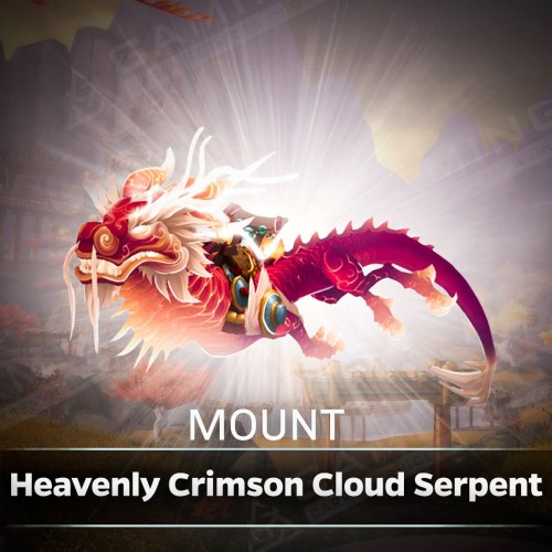 Heavenly Crimson Cloud Serpent Mount