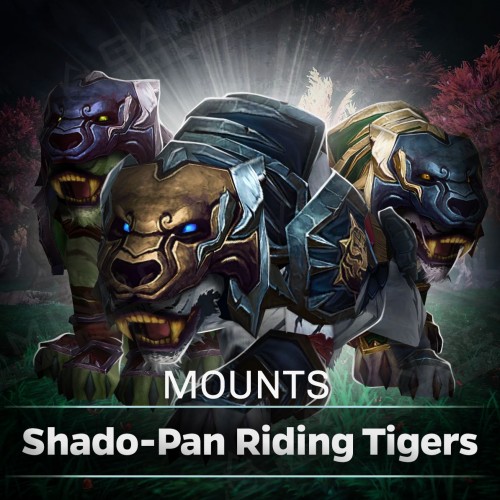 Shado-Pan Riding Tiger Mounts