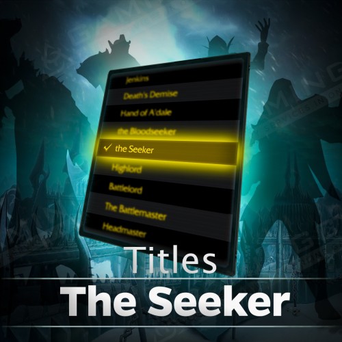The Seeker Title